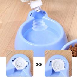 Alimentador automático Pet e dispensador de água, Gravity Food Feeder e Waterer, Tigela para cães pequenos e médios, Cachorro e gatinho - Image 3