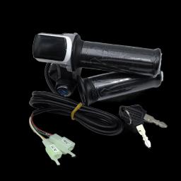 Bicicleta escovado controlador acelerador Grip Kit, E-Bike Retrofit Set, Scooter elétrico, 48V, 350W, 500W, 800W, 1000W - Image 4