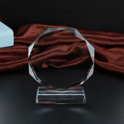 Troféu De Cristal Para Graduação, Medalha Em Branco Ornamentos, Empresa Prêmios Temporada, Comemorativa - Image 6