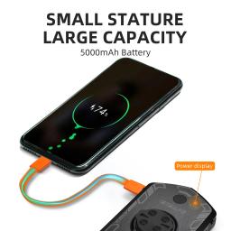 Cyclami rvl01 luz da bicicleta ciclismo farol 5000mah tipo-c lâmpada dianteira de carregamento para garmin xoss igs luzes do computador carregamento - Image 3