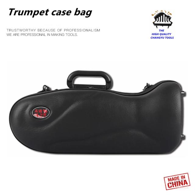 Mochila Portátil Impermeável em Couro para Trompete - Case à Prova de Choque e Vento com Design Único