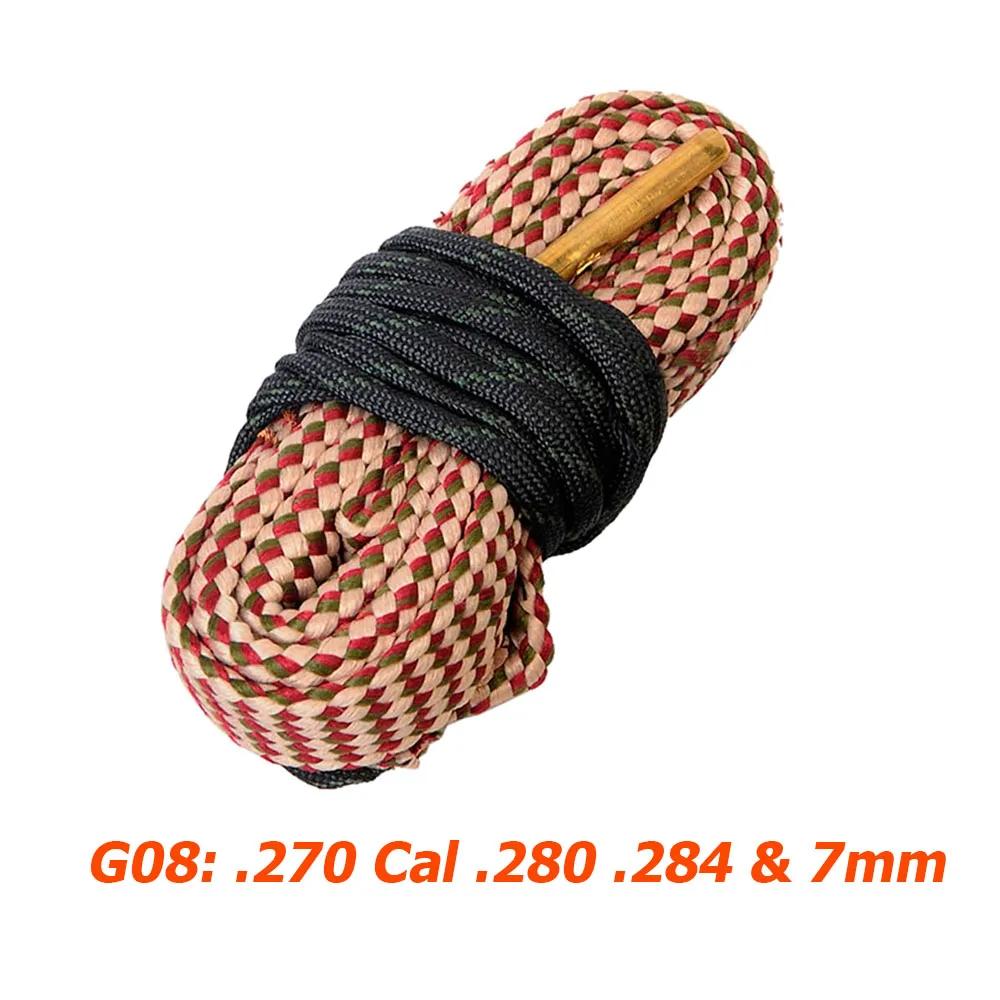Kit de Escova para Limpeza de Rifles, Barril de Rifle, Corda Limpadora, 22 Cal.223 Cal.38 Cal e 5.56mm, 7.62mm, 12GA - Image 1