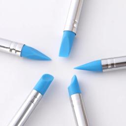 Borracha Silicon Tip Pincéis para pintura a óleo aquarela, Shaping Carving Tool, Ferramentas Clay Escultura, 5pcs - Image 5