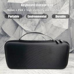 Teclado sem fio protable saco de armazenamento à prova dwaterproof água proteger saco viagem carry case para logitech mx chaves mini acessórios do teclado - Image 3