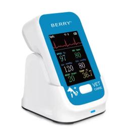 Monitor Multi-Parâmetro Veterinário, App Bluetooth Recarregável, Pressão Arterial ECG, ECG, HR, NIBP, Spo2, Temp PR, Pet, Cão, Animal - Image 2
