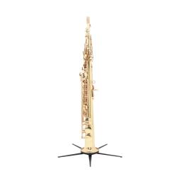 Soprano Sax Saxophone Stand, 5-legged dobrável Metal Stand, ABS portátil, suporte preto, peças de instrumento de sopro, acessórios - Image 3