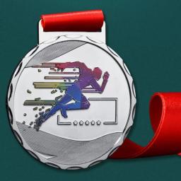 Medalha De Maratona De Metal, Personalização Criativa, Corrida Lembranças De Competição, Um Prêmio, Decoração Pendurada Ao Decote, 1Pc - Image 2
