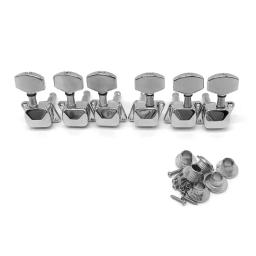 G92f 6 peças metal para máquina guitarra, cravelhas para afinação cordas guitarra, afinador - Image 4