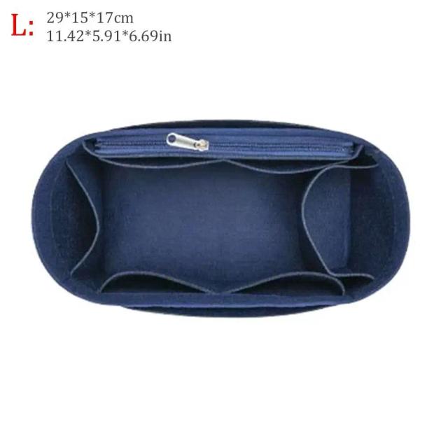 Bolsa de Feltro Premium com Suporte Interno para Armazenamento Organizado e Portátil para Longchamp
