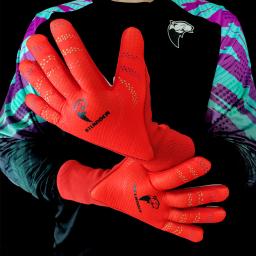 Luvas de goleiro de futebol criança adulto futebol engrossado látex forte aperto goleiro treinamento jogo crianças goleiro luvas duráveis - Image 2