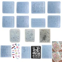 Molde De Resina Epóxi Acessórios Festival Quicksand Shaker Filler Halloween Diabo Acessórios Resina Enchimento Silicone Mold Para DIY - Image 1