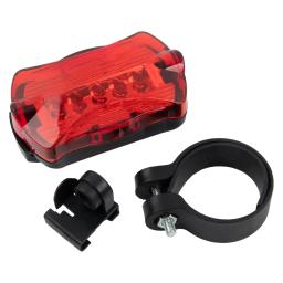 Luz traseira da bicicleta à prova dwaterproof água 5 contas de lâmpada led 7 modos acessórios ciclismo luz traseira para ciclismo noturno 2023 novo - Image 5