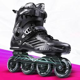 Roselle original tamanho 35 a 46 patins inline profissional adulto crianças sapatos de patinação slalom deslizante fsk patines - Image 1