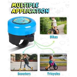 Campainha de bicicleta triciclo para crianças mini anel de ciclismo aviso de alarme scooter moda bonito - Image 3