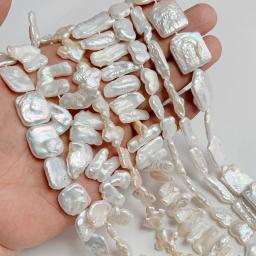 Luxo barroco pérolas de água doce irregular pérolas brancas pingente charme para fazer jóias diy colar pulseiras brincos - Image 4