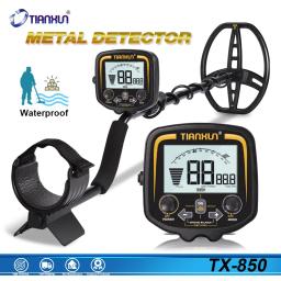 TX-850 Detector De Metal Subterrâneo Profissional, Scanner De Ouro, Search Finder, Caçador De Tesouros, Pinpointer, Profundidade 2,5 m, 11" - Image 1