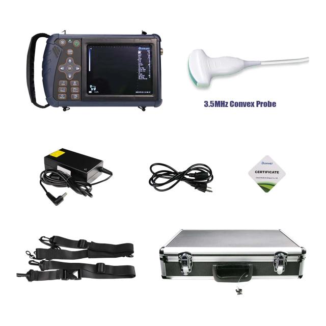 Veterano Scanner Ultrassom Veterinário Portátil Máquina de Gravidez Portátil