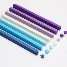540 folhas origami estrelas tiras de papel dupla face sorte estrela colorida 27 cores papel dobrável diy para artes artesanato decoração de casa - Image 2