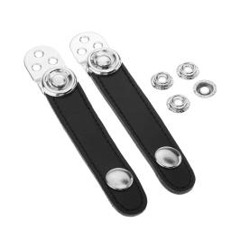 PU couro acordeão fole cinta titular, fecho correias, fole instrumento peças, acessórios, 2 pcs - Image 3