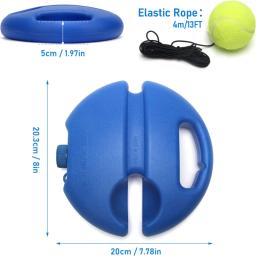 Bola de treinamento de tênis profissional ferramenta primária exercício bola de tênis auto-estudo bola de rebote ferramenta de prática de tênis interno - Image 6