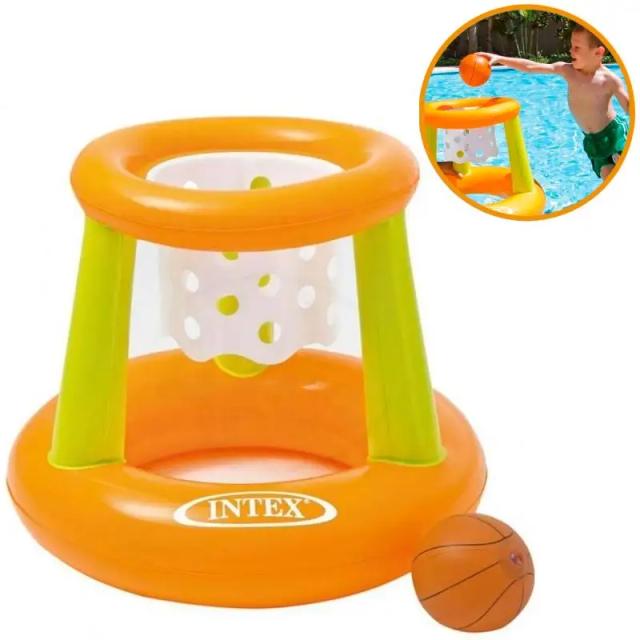 Cesta de Basquete Flutuante para Piscinas Infantil INTEX 58504