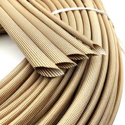 Fibra de vidro Tubo 1 ~ 20mm HTG Cabo Manga Soft Chemical Fibra De Vidro Fio Alcalino Fibra Livre Trançado Isolamento Contra Elétrico - Image 5