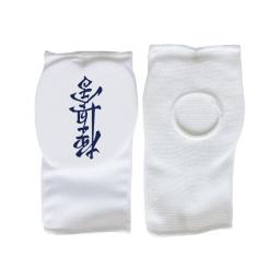 Kyokushin luvas de karatê de malha luvas de proteção das mãos meio dedo crianças adulto respirável taekwondo pulso luta luvas de boxe - Image 4