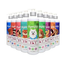 Shampoo Shower Dog Gel, Mata ácaros, Desodoriza e Folhas, Produtos de Banho Pet, Método Corgi, Teddy Dog Special, 500ml - Image 1