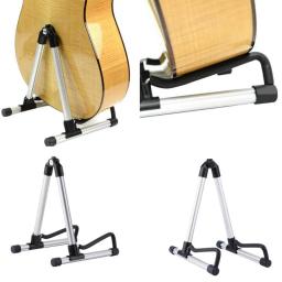 Suporte de guitarra elétrica A-Frame, suporte dobrável universal, suporte musical da cremalheira, acessórios profissionais da guitarra, novo, 2023 - Image 4