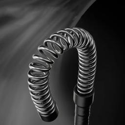 2 pçs treinamento de força de fitness jogando corda física primavera elástica treinamento bruto batalha corda exercício equipamentos ginásio - Image 4