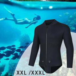 Fato de mergulho Top Wetsuit masculino, Fato de natação, Caiaque, Freediving, canoagem - Image 3