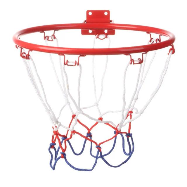 Mini Gol de Basquete em Metal para Parede - Aros para Exercícios em Casa, 32cm