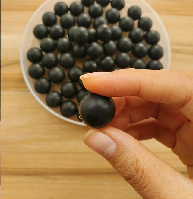 Bolas de Borracha para Paintball e Airsoft - Acessórios para Tiro com Arma de Brinquedo e Treinamento 15-20mm