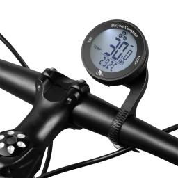 Computador sem fio da bicicleta à prova dwireless água odômetro multi funcional tela lcd ciclismo velocímetro mountain bike speedo medidor - Image 2