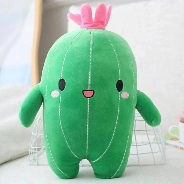 Adorável flor planta cactus brinquedo de pelúcia triver boneca de pelúcia travesseiro almofada reforço crianças menino menina presente quarto decoração