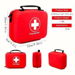 Kit de primeiros socorros essencial para casa, camping, caminhadas, viagens, médicos, 38pcs - Image 3
