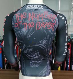 Camiseta masculina 3D impressa Rashguard MMA, Bjj Boxing Sport Tops, manga comprida Rash Guard, camisas de Jiu Jitsu, Kickboxing Fitness Jerseys - Image 5