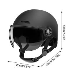 Capacete ultraleve para homens e mulheres, meio capacete retrô scooter, capacete de ciclismo, bicicleta MTB, bicicleta, clássico - Image 6