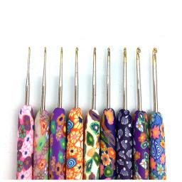 Ganchos de agulhas de tricô de crochê, alça de tecelagem de fio, ferramentas diy, acessórios de costura, agulha de artesanato de tecido de renda, 0,5 mm-2,75 mm - Image 5