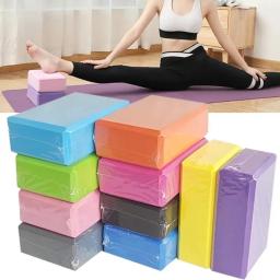 Ouzey blocos de ginástica espuma tijolo treinamento exercício conjunto fitness ferramenta yoga reforço travesseiro almofada alongamento corpo moldar blocos yoga - Image 1