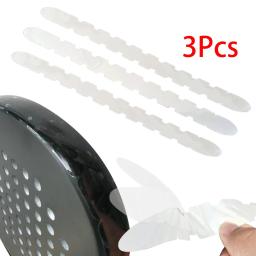 Tênis Raquete Proteção Tape, Raquete Acessórios, Protetor, Paddle Head Tape, 3x - Image 4