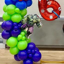 Grande Iron Man Spider Man Tema Balão Arch Set, Decoração Suprimentos, Birthday Party, Baby Shower, Gênero Revelar, Boy, 165pcs - Image 4