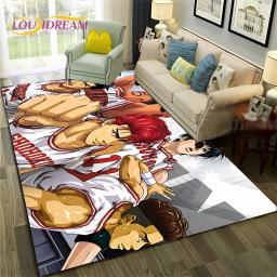 Anime Slam Dunk Tapete de basquete de desenhos animados 3D, tapete antiderrapante, tapete para sala de estar, quarto, decoração do sofá, tapete infantil - Image 6