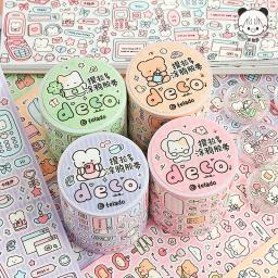 Símbolo alfanumérico fitas adesivas decorativas, fitas mascaradas para scrapbooking, papel diy, 1pcs/1 lote - Image 2