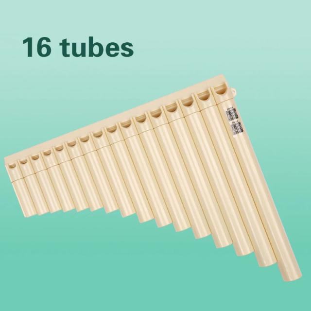 Flauta C com 16 e 18 Tubos Chave - Ideal para Estudantes e Iniciantes em Instrumentos de Sopro