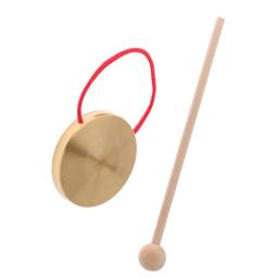 Gongos artesanais de bronze para igreja, instrumentos de percussão, martelo redondo do jogo, chinês, cobre criativo, 10cm - Image 6