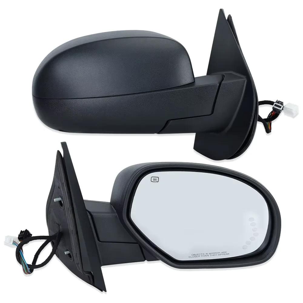 Vidro espelho de porta lateral aquecido para Chevrolet Avalanche Tahoe Suburban Silverado para GMC Yukon Sierra 1500 2500 3500 HD 2007 dobrável - Image 1