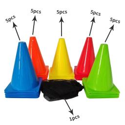 Cones Marcadores Coloridos para Futebol, Cones De Treinamento De Agilidade, Cones De Marcadores De Futebol, Preço Barato, Venda Quente, 25PCs - Image 4