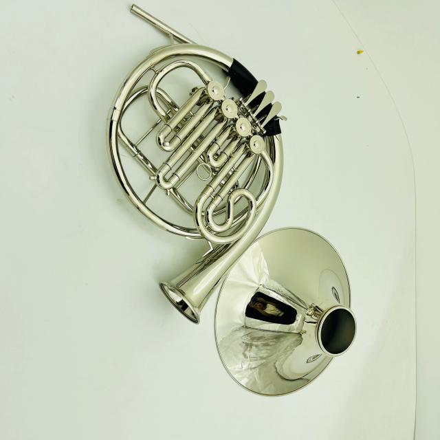 French Horn Profissional com Bocal Nickelado e 4 Chaves B/F - Frete Grátis!