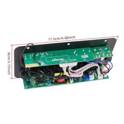 Placa Amplificadora Bluetooth Digital, Subwoofer, Microfone Duplo, Alto-falante Amplificador Karaoke, Home Theater, DIY, 12V, 110V, 220V, 30W - Image 5